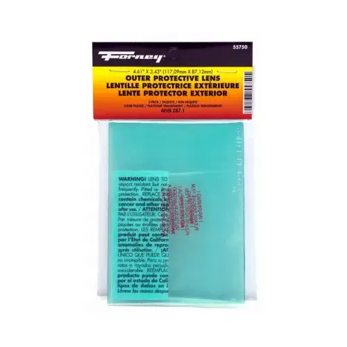 Outer Protective Welding Lens, 2-Pk. Pair