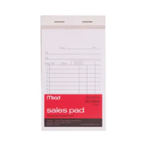 Sales Pad, 5.5 x 3.25-In., 50-Ct. Sales Pad, 5.5 x 3.25-In., 50-Ct.