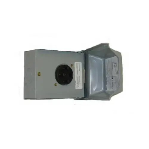 RV Power Outlet, 50 A, 120 V, Surface Mounting