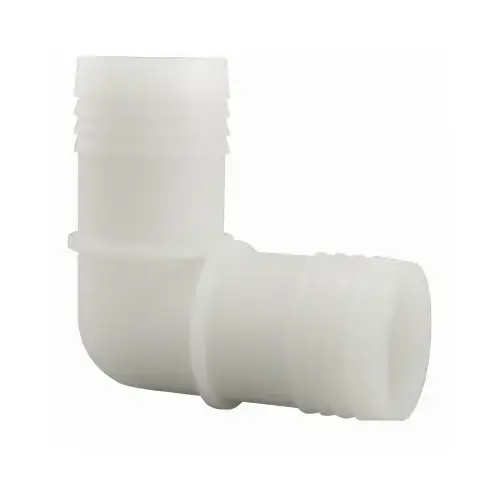 1-1/2 In. Barb 90 Deg. Nylon Elbow (1/4 Bend) 1-1/2 In. Barb 90 Deg. Nylon Elbow (1/4 Bend)