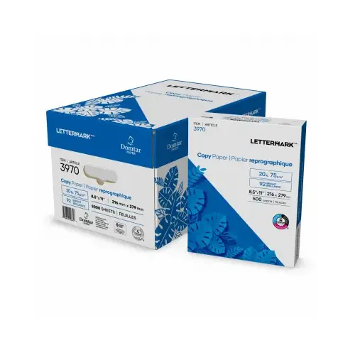 White Bond Copier Paper, 500 Sheets, 8-1/2 x 11-In.