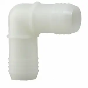 Boshart Industries UNE-12 1-1/4 In. Barb 90 Deg. Nylon Elbow (1/4 Bend)