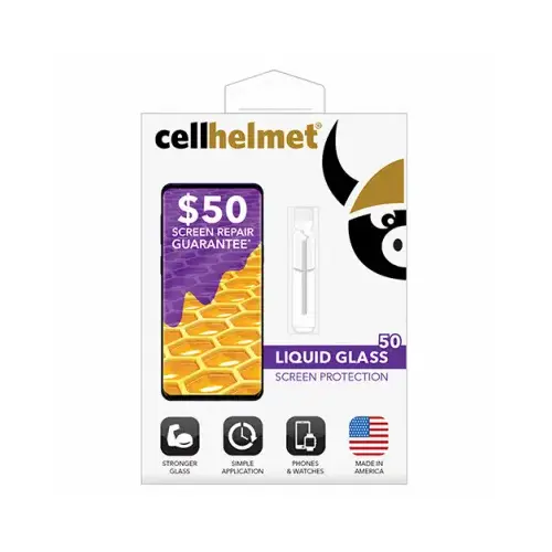 Liquid Glass 50 Cell Phone Screen Protector, .02 oz. Vial Liquid Glass 50 Cell Phone Screen Protector, .02 oz. Vial