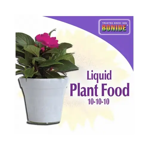 Plant Food, 8 oz Bottle, Liquid, 10-10-10 N-P-K Ratio Blue Plant Food, 8 oz Bottle, Liquid, 10-10-10 N-P-K Ratio Blue