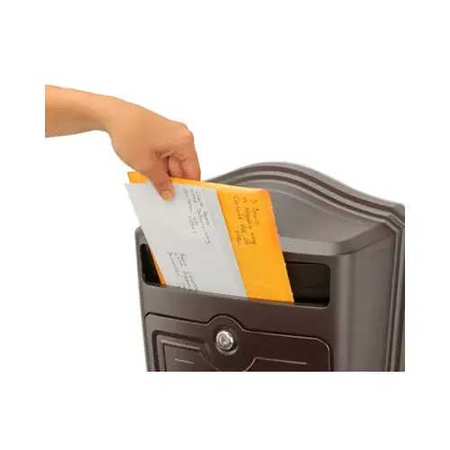 Maison Mailbox, Wall-Mount, Rubbed Bronze, 19.37 x 36.86-In. Maison Mailbox, Wall-Mount, Rubbed Bronze, 19.37 x 36.86-In.