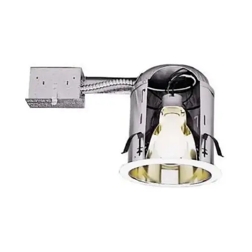 Recessed Housing, 6 in Dia Recessed Can, Aluminum Recessed Housing, 6 in Dia Recessed Can, Aluminum