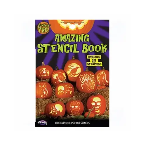 Amazing Stencil Book, 10 Pop-Out Designs