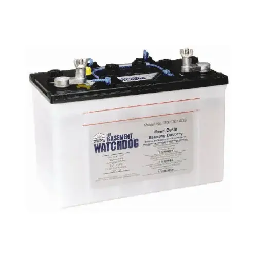 7-1/2 Hr. Big Standby Sump Pump Battery 7-1/2 Hr. Big Standby Sump Pump Battery