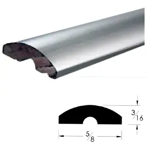DORMA DE0154-01D-8ft TOP TRACK-ESA SLIDER - 8ft