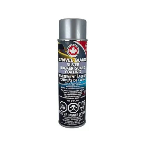 SVG2 Gravel Guard, 14.3 oz Can, Silver, Aerosol, Medium Texture