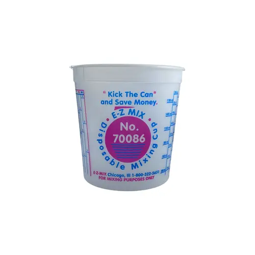 Disposable Mixing Cup, 2.5 qt Disposable Mixing Cup, 2.5 qt