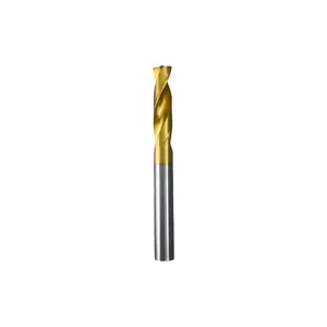 Dent Fix Equipment DF-1780T Spot Weld Drill Bit, 8 mm Dia, 80 mm Length, Cobalt High Speed Steel Titanium Nitride