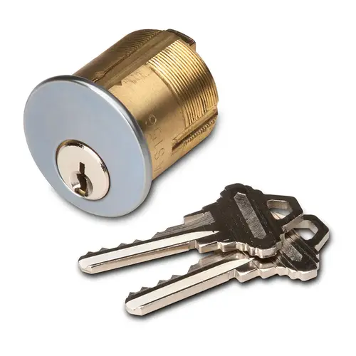 Mortise Cylinder, 6 Pin, 1.125a?, Keyed Different Mortise Cylinder, 6 Pin, 1.125a?, Keyed Different