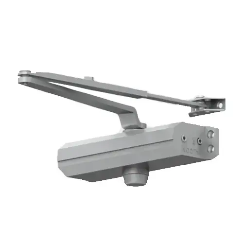 SC61A Multi-Sized Door Closer Damper: 48" Door Width Aluminum Painted