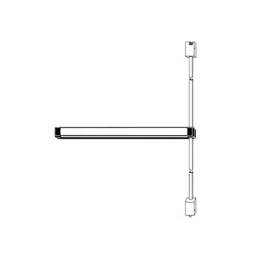 SVR Exit Device, Narrow Stile Aluminum Doors, 30", Satin Aluminum Clear Anodized SVR Exit Device, Narrow Stile Aluminum Doors, 30", Satin Aluminum Clear Anodized