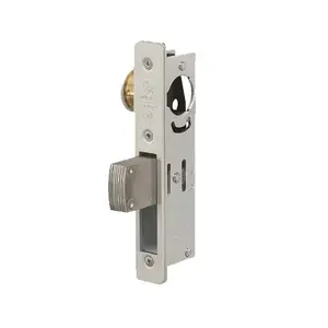 Adams Rite MS1850S-410-628 MS1850S DEADLOCK, 1-1/2 IN. BACKSET ANSI ALUMINUM Silver