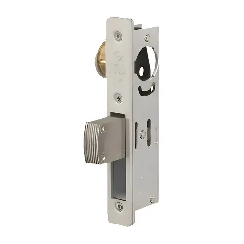 MS Deadlock Flat Faceplate 31/32" Hook Bolt Dark Bronze Anodized Finish MS Deadlock Flat Faceplate 31/32" Hook Bolt Dark Bronze Anodized Finish