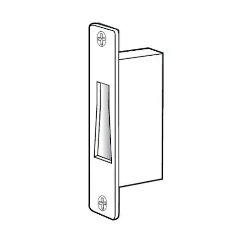 4001 Box Strike Includes Dust Box, Satin Aluminum Clear 4001 Box Strike Includes Dust Box, Satin Aluminum Clear