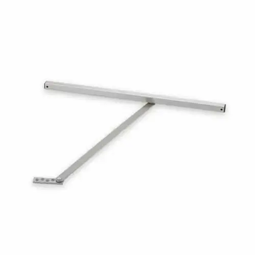 Surface Overhead Door Stop-Only, Size 2, UL Fire Rated, 630/US32D Satin Stainless Steel