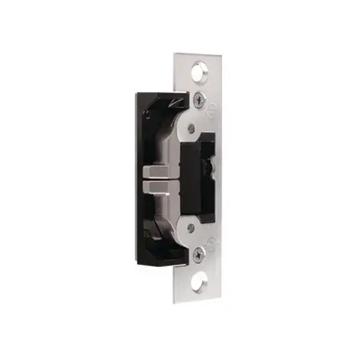 7400 Series - Ultraline Preload-Capable Electric Strikes, Fail-Safe/Secure Field Selectable, 1-1/4" x 4-7/8" Flat Faceplate Dark Bronze Anodized 7400 Series - Ultraline Preload-Capable Electric Strikes, Fail-Safe/Secure Field Selectable, 1-1/4" x 4-7/8" Flat Faceplate Dark Bronze Anodized