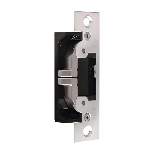 7400 Series - Ultraline Preload-Capable Electric Strikes, Fail-Safe/Secure Field Selectable, 1-1/4" x 4-7/8" Flat Faceplate Dark Bronze Anodized 7400 Series - Ultraline Preload-Capable Electric Strikes, Fail-Safe/Secure Field Selectable, 1-1/4" x 4-7/8" Flat Faceplate Dark Bronze Anodized