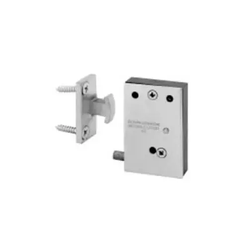 Invisible Cabinet Latch Satin Chrome Finish