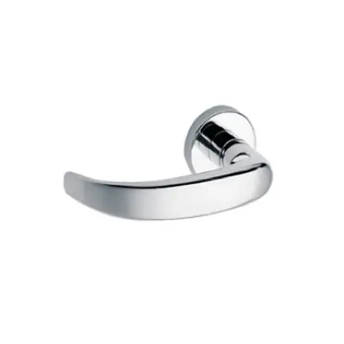 Full Dummy Trim with 17 Lever and A Rose Satin Chrome Finish Full Dummy Trim with 17 Lever and A Rose Satin Chrome Finish