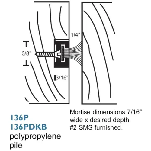 Products 84" Black Polypropylene Pile Astregal Dark Bronze Finish