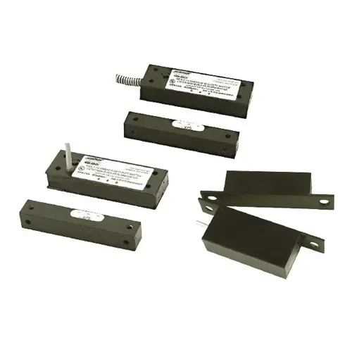 High Security Concealed Magnetic Switch with Remote Test Satin Stainless Steel Finish Applied High Security Concealed Magnetic Switch with Remote Test Satin Stainless Steel Finish Applied