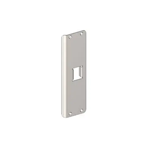 Surface Mount Deadlatch Strike Satin Stainless Steel Finish