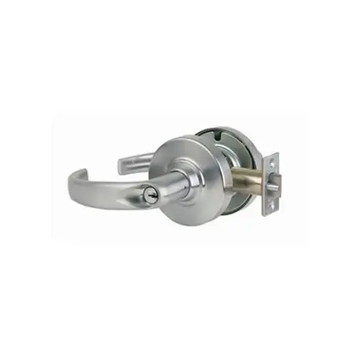 ND Series Entry C Keyway Sparta with 13-247 Latch 10-025 Strike Satin Chrome Finish ND Series Entry C Keyway Sparta with 13-247 Latch 10-025 Strike Satin Chrome Finish