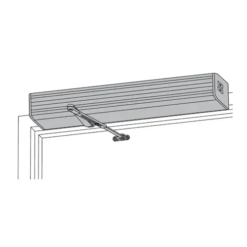 Auto Equalizer 4600 Series Sized 1-4 Sprayed Dark Bronze Top Jamb Push Side Mount Power Operator Auto Equalizer 4600 Series Sized 1-4 Sprayed Dark Bronze Top Jamb Push Side Mount Power Operator