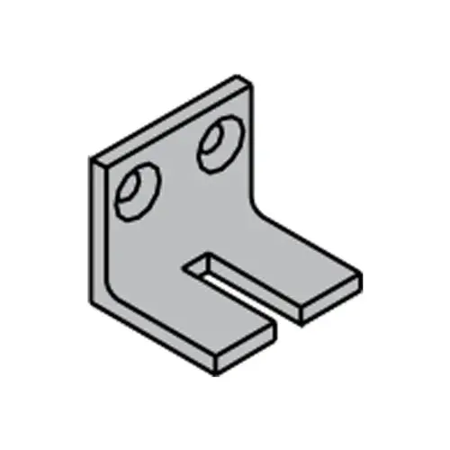 Door Closer Mounting Plates Black Painted Door Closer Mounting Plates Black Painted