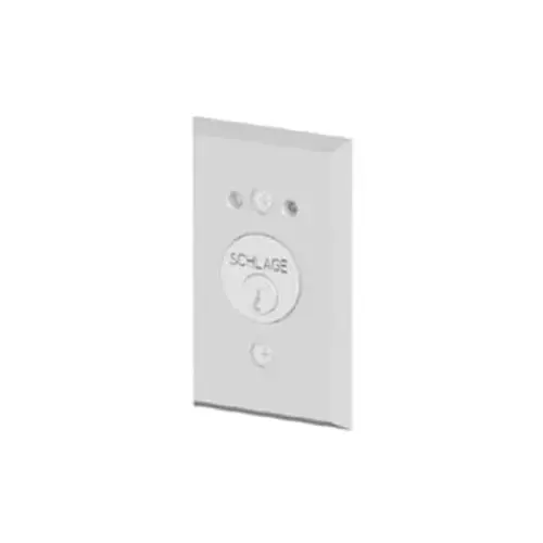 DPDT Maintained Single Direction Heavy Duty Keyswitch with Two LED Aluminum Finish Satin Stainless Steel DPDT Maintained Single Direction Heavy Duty Keyswitch with Two LED Aluminum Finish Satin Stainless Steel