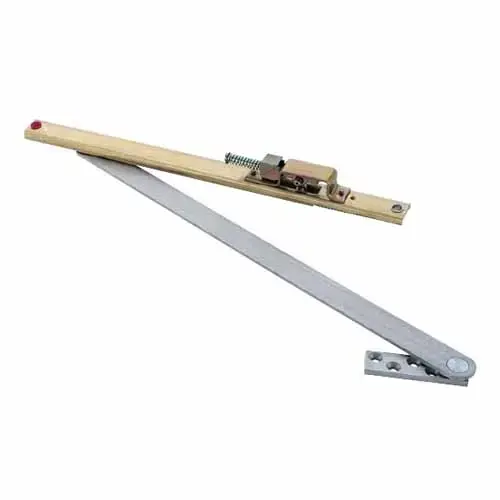 Overhead Holders and Stops Satin Stainless Steel