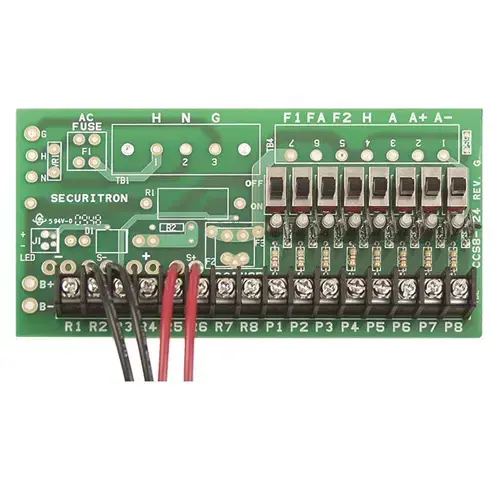 Central Control Board with 12 Volt DC and 8 Fused Outputs