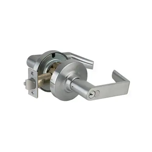 ND80 - Storeroom Lock - Grade 1 Cylindrical Keyed Lever Lock Satin Chrome ND80 - Storeroom Lock - Grade 1 Cylindrical Keyed Lever Lock Satin Chrome