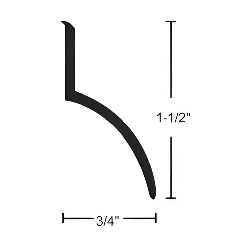 National Guard Products 17-100 ALUM DRIP STRIP SURFACE APPLIED ALUM DRIP STRIP SURFACE APPLIED