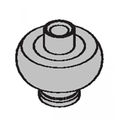 Roller Aluminum Finish