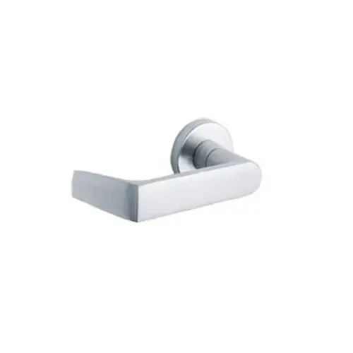 Half Dummy Trim with 06 Lever and A Rose Satin Chrome Finish Half Dummy Trim with 06 Lever and A Rose Satin Chrome Finish