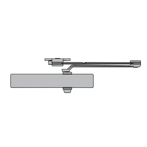 Surface Closers Black Painted Surface Closers Black Painted