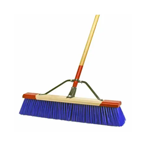 Push Broom, Heavy Debris, Rough Surface, 24-In.