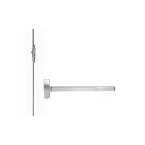 F-25-C-C 4' US32 RHR CVR EXIT Bright Stainless Steel F-25-C-C 4' US32 RHR CVR EXIT Bright Stainless Steel