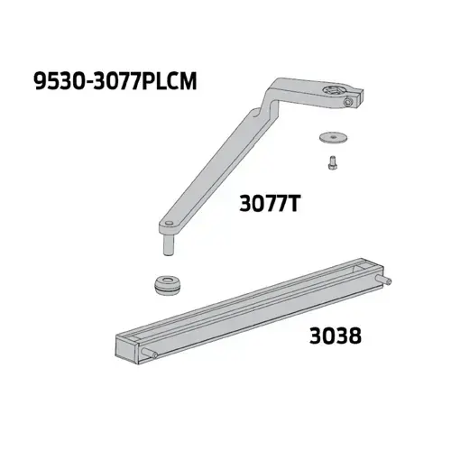 9530 STD ARM ASSY RH ANDKB INCLUDES TRACK AND ROLLER 9530 STD ARM ASSY RH ANDKB INCLUDES TRACK AND ROLLER