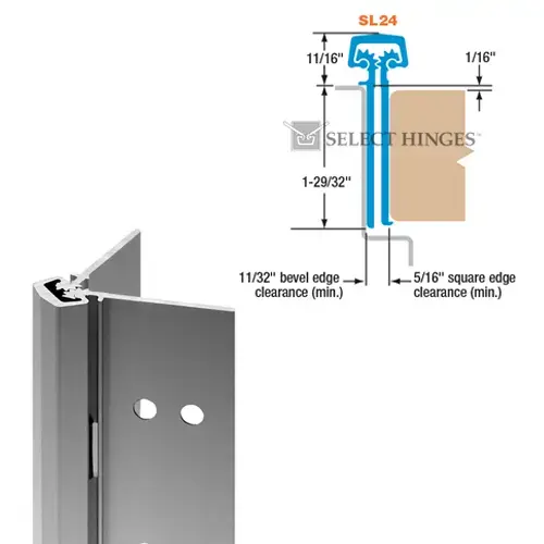 SL24CLHD-VDEPT 83" RH AL HINGE