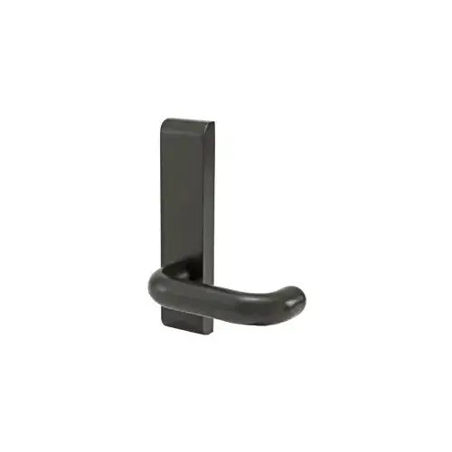 8500 Dummy Lever Trim For Narrow Stile with Inactive Round Lever Dark Bronze Finish 8500 Dummy Lever Trim For Narrow Stile with Inactive Round Lever Dark Bronze Finish