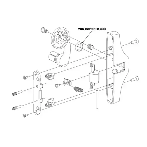 4954/1654 689 TOP FITTING AND COVER-MULLION PART 4954/1654 689 TOP FITTING AND COVER-MULLION PART