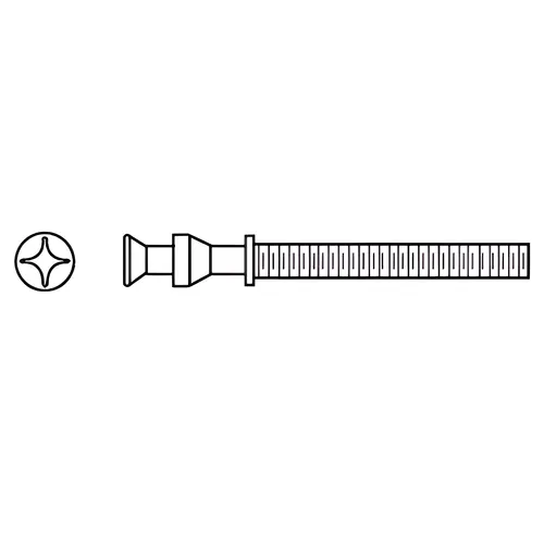 1/4-20 X 2-1/4" DBL CONE HEAD MS(BTB FOR OS PULLS)-TYPE 16 1/4-20 X 2-1/4" DBL CONE HEAD MS(BTB FOR OS PULLS)-TYPE 16