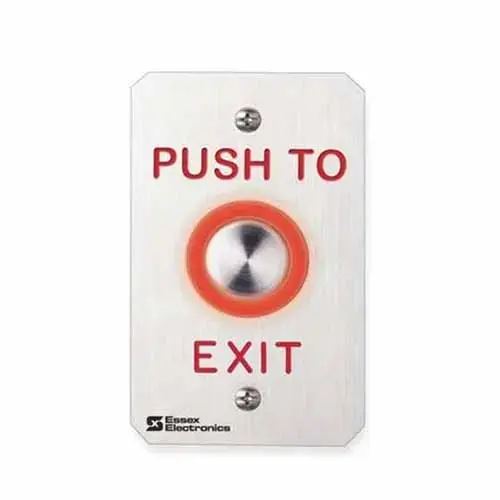 SGL GANG PIEZO SWITCH "PUSH TO EXIT" 12/24VDC, 1-40 SEC TIMER SGL GANG PIEZO SWITCH "PUSH TO EXIT" 12/24VDC, 1-40 SEC TIMER