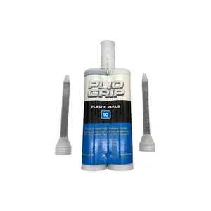 PLIOGRIP 8002 Plastic Repair, 220 mL Cartridge, Beige (Part A), Black (Part B)